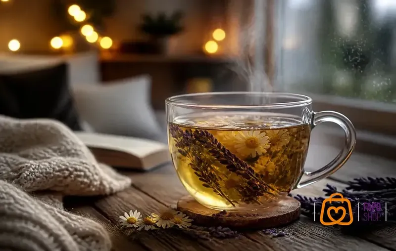 راهنمای جامع دمنوش های آرام بخش: تسکین تپش قلب و استرس