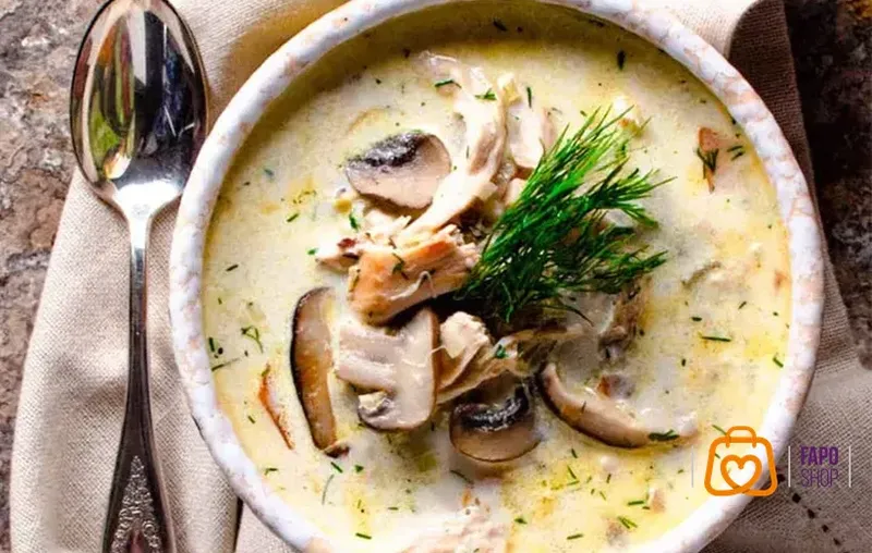 طرز تهیه سوپ قارچ؛ دستور پخت گام به گام انواع سوپ قارچ ساده، خامه ای و رژیمی