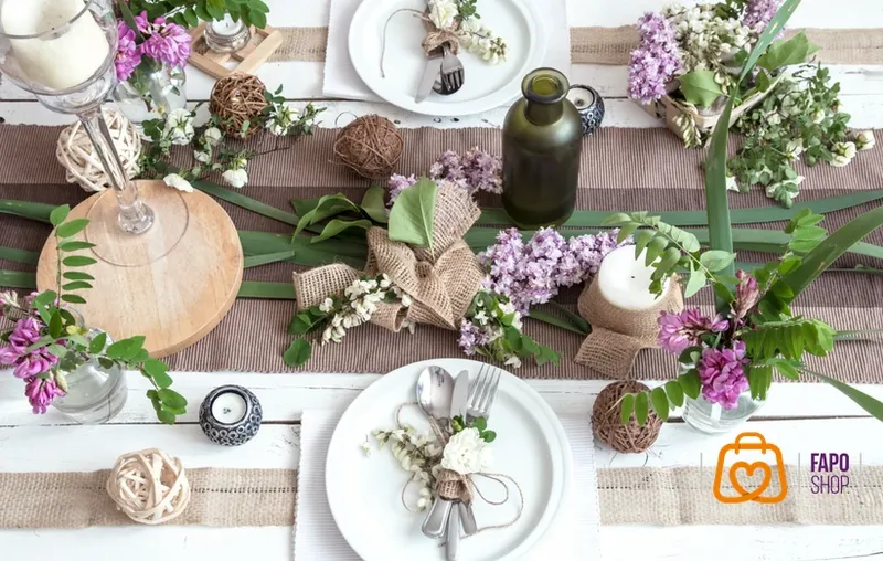 چیدمان میز پذیرایی: اصول و نکات کاربردی