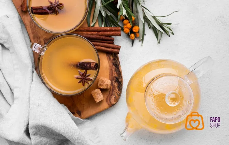 ۲. شیر زعفرانی: طلا در فنجان