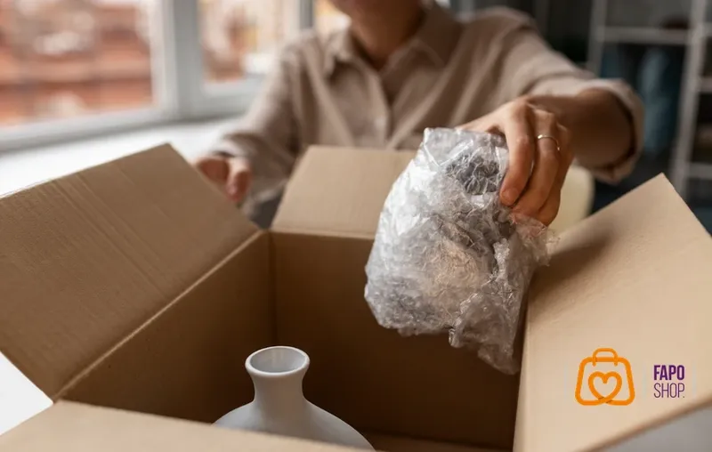 ۲. استفاده از لایه‌گذاری مناسب برای کف جعبه