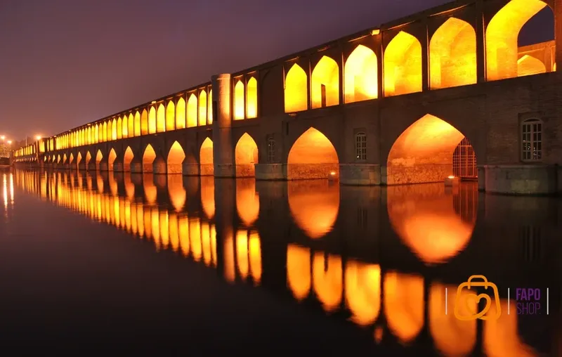  جاهای دیدنی اصفهان در شب