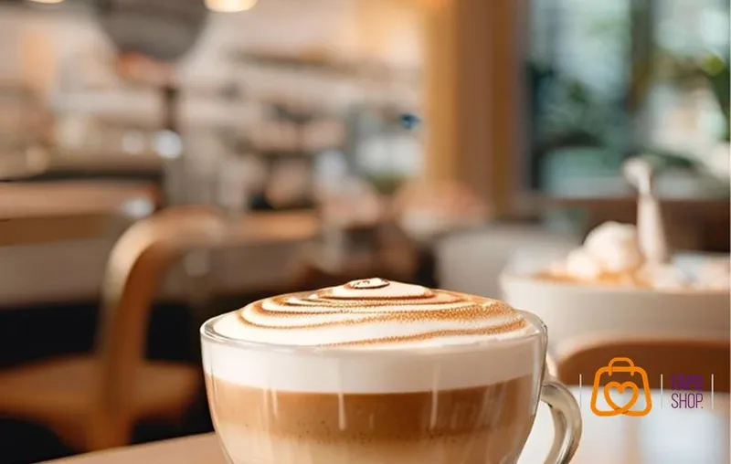 ۶. کاپوچینو: قهوه‌ای با طعمی خامه‌ای