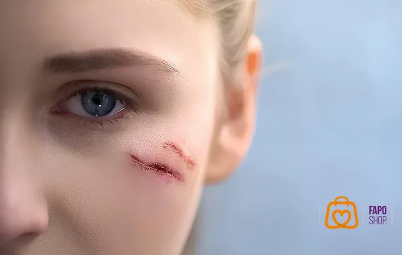  شست وشوی زخم با آب ولرم و صابون ملایم