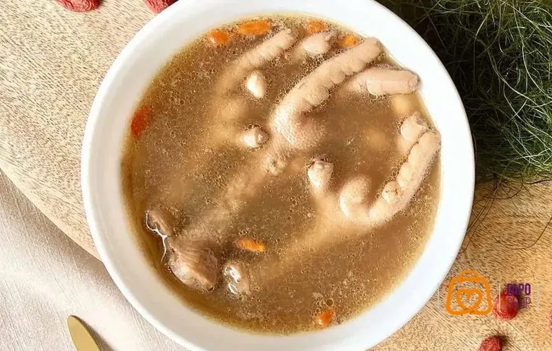 مواد لازم برای تهیه سوپ پای مرغ