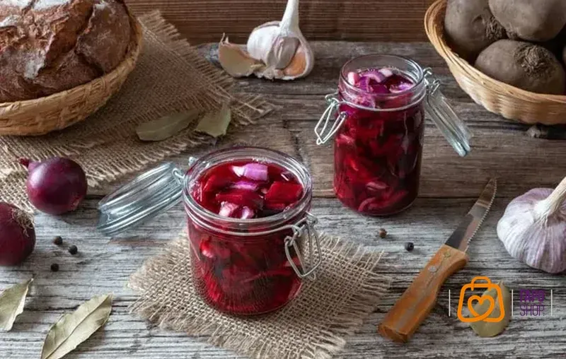 مواد لازم برای تهیه ترشی لبو خانگی