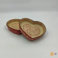 تابه سرامیکی دنی هوم طرح قلب سایز کوچک