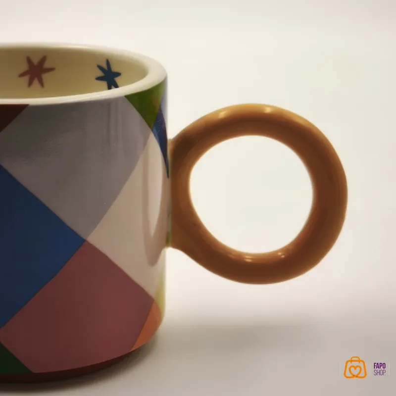 ماگ سرامیکی  رنگی رنگی وارداتی