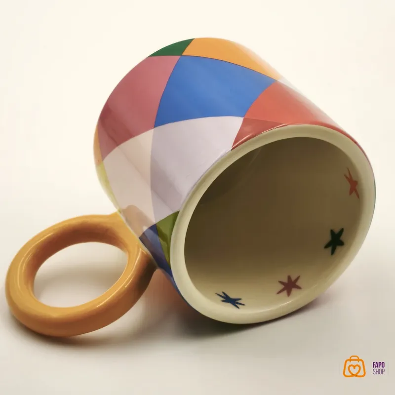 ماگ سرامیکی  رنگی رنگی وارداتی