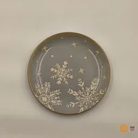 پیش دستی سرامیکی طرح دونه برف