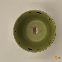 کاسه اجیل خوری طرح پرنده