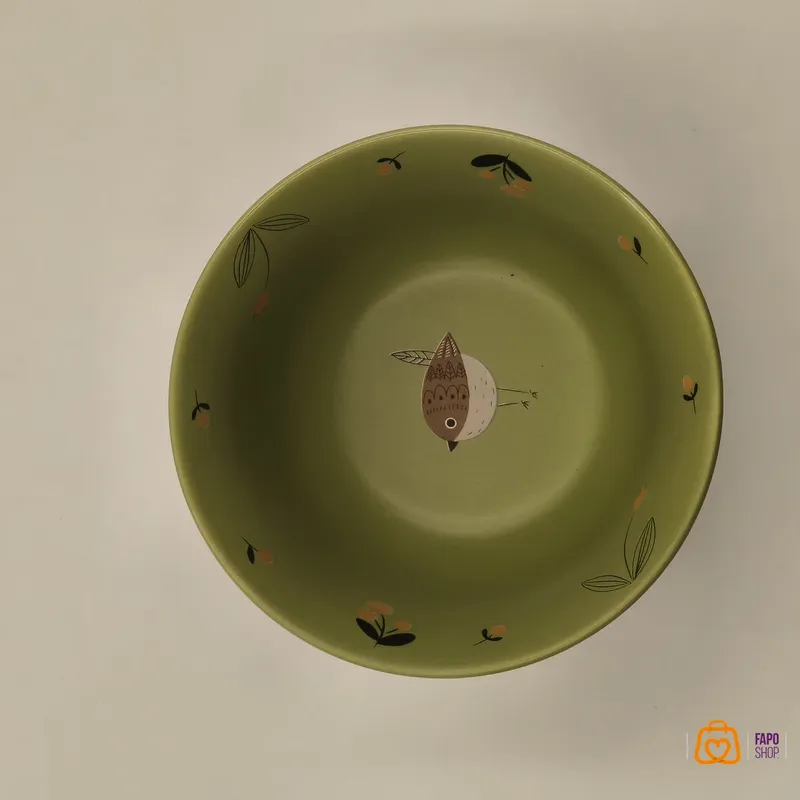 کاسه اجیل خوری طرح پرنده