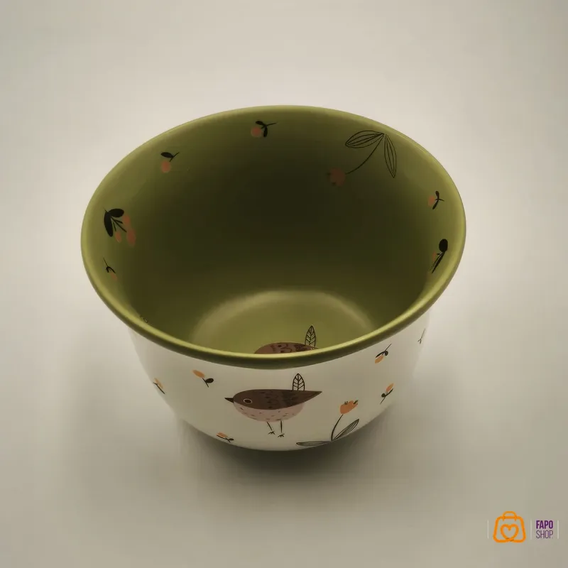 کاسه اجیل خوری طرح پرنده