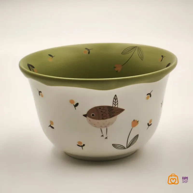 کاسه اجیل خوری طرح پرنده