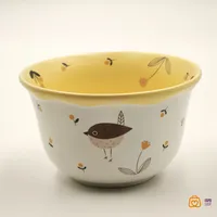 کاسه اجیل خوری طرح پرنده