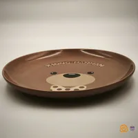 بشقاب سرامیکی تخت تدی