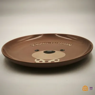 بشقاب سرامیکی تخت تدی