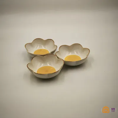 کاسه مزه خوری طرح تخم مرغ