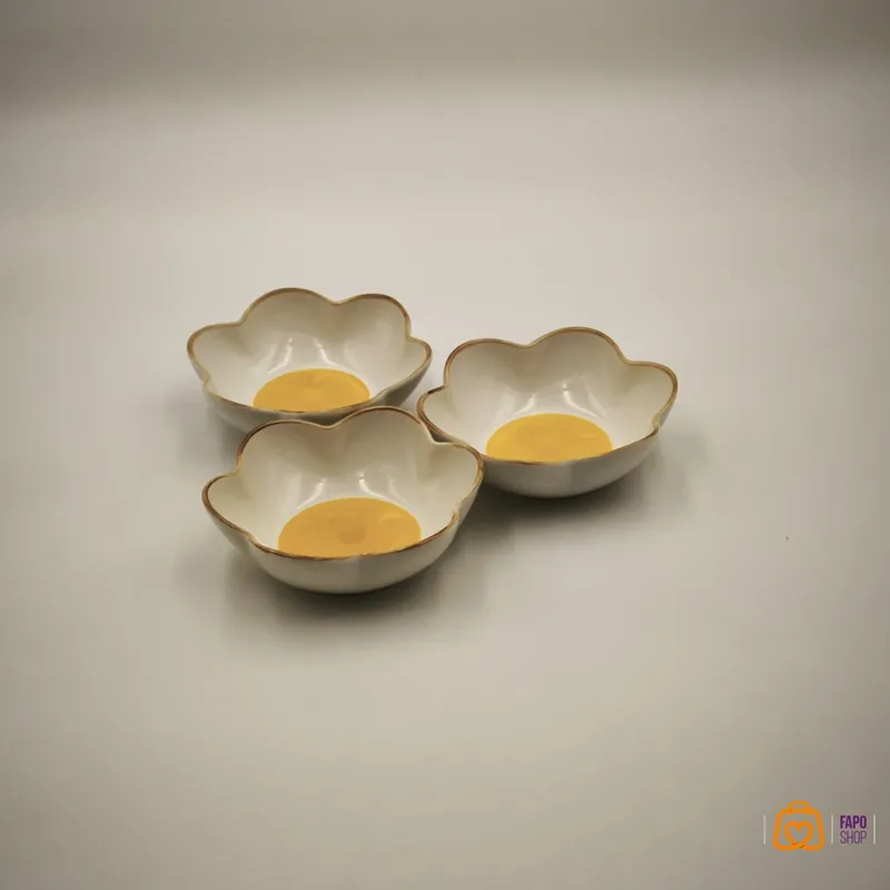 کاسه مزه خوری طرح تخم مرغ