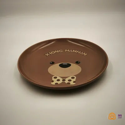 بشقاب سرامیکی تخت تدی