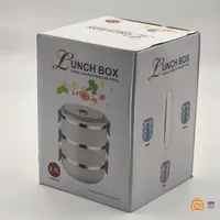لانچ باکس استیل سه طبقه