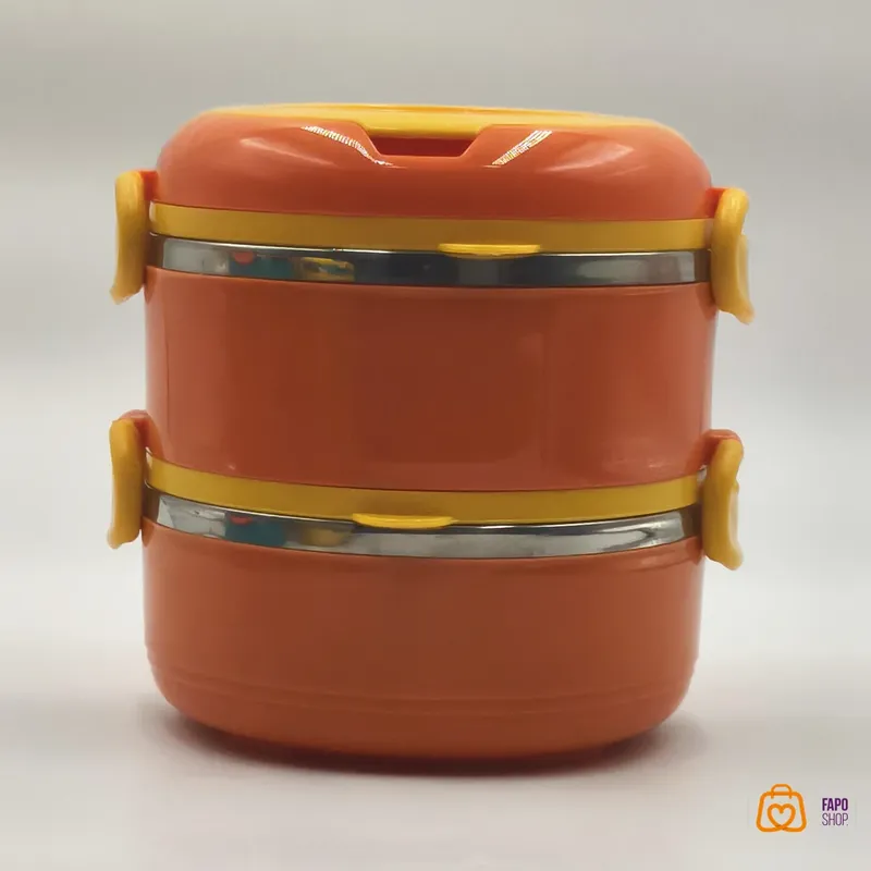 لانچ باکس دو طبقه استیل