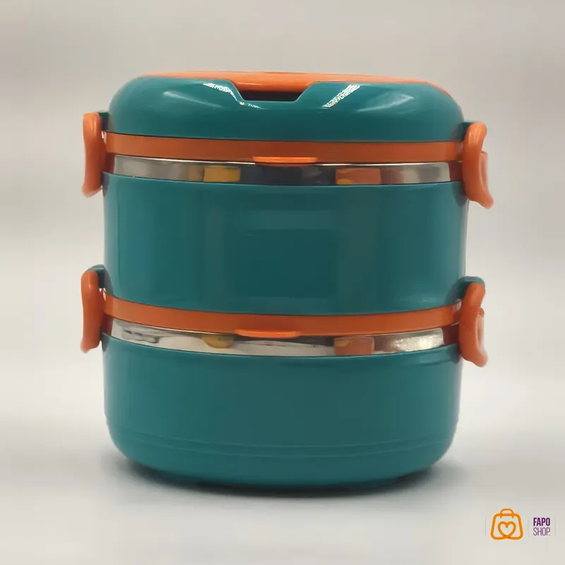 لانچ باکس دو طبقه استیل