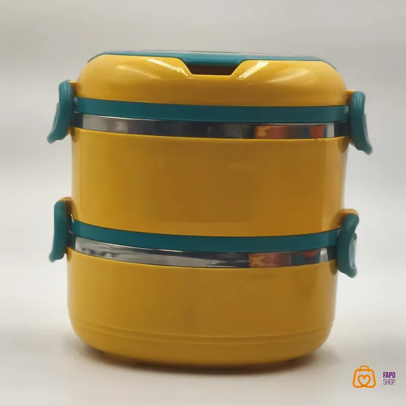 لانچ باکس دو طبقه استیل