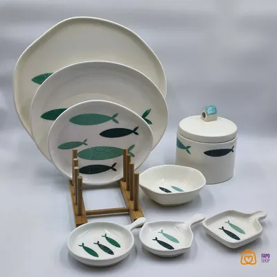 سرویس عذا خوری سرامیکی دست ساز