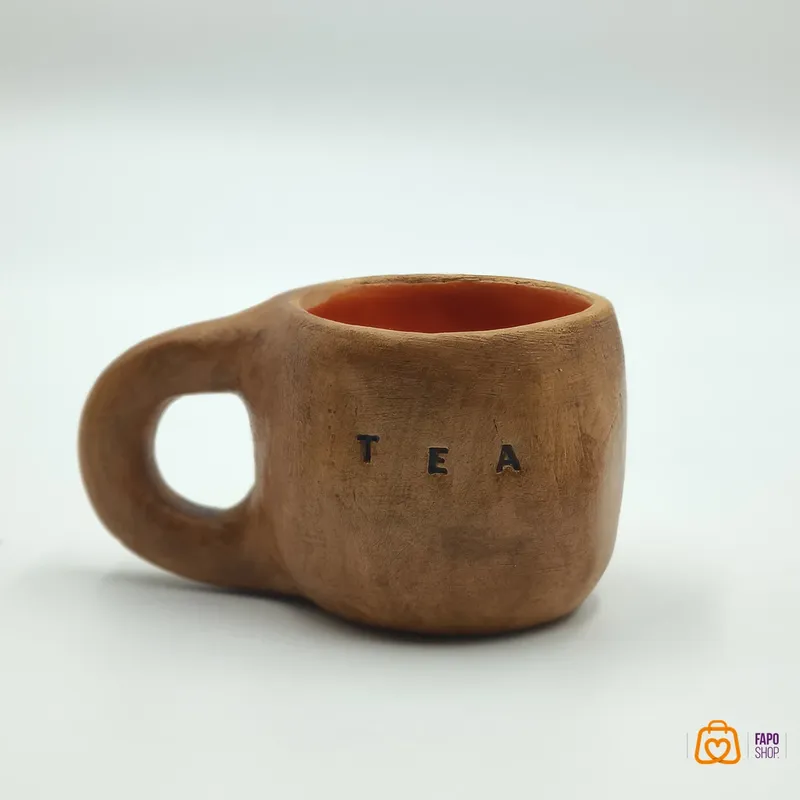 ماگ سفالی دست ساز