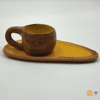 ماگ و رولت خوری سفالی دست ساز