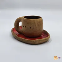 ماگ و رولت خوری سفالی دست ساز