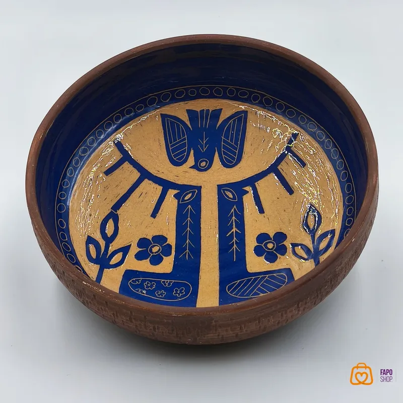 شکلات خوری دست ساز سفالی