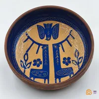 کاسه اجیل خوری سفالی دست ساز