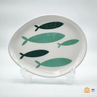 پیش دستی سرامیکی ماهی