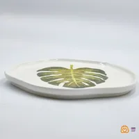 پیش دستی مینیمال طرح برگ