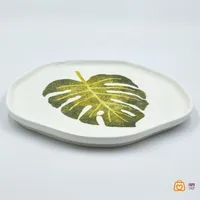 پیش دستی مینیمال طرح برگ