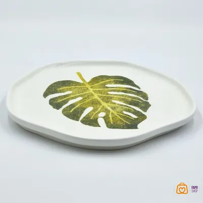 پیش دستی مینیمال طرح برگ