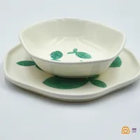 کاسه و بشقاب سرامیکی  طرح ماهی