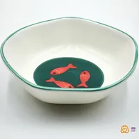 کاسه مینیمال طرح ماهی