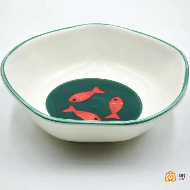 کاسه مینیمال طرح ماهی