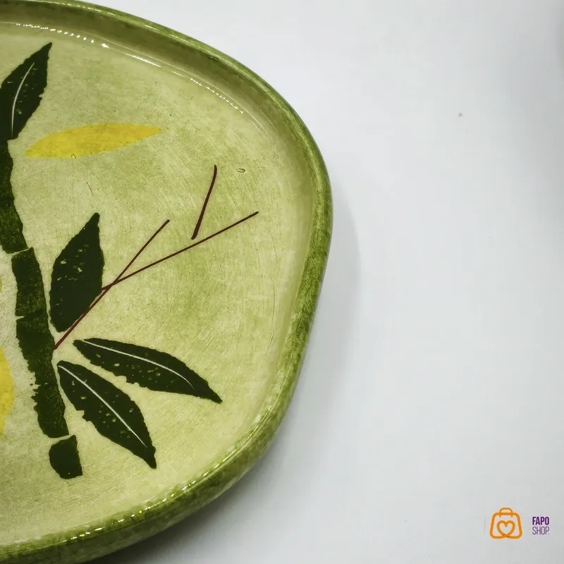 پیش دستی سرامیکی مینیمال بامبو