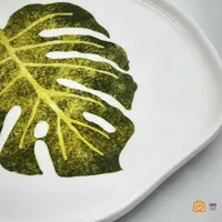 پیش دستی مینیمال طرح برگ