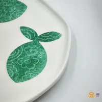 کاسه و بشقاب سرامیکی  طرح ماهی