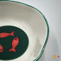 کاسه مینیمال طرح ماهی