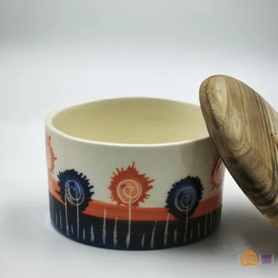 شکلات خوری سرامیکی خورشید