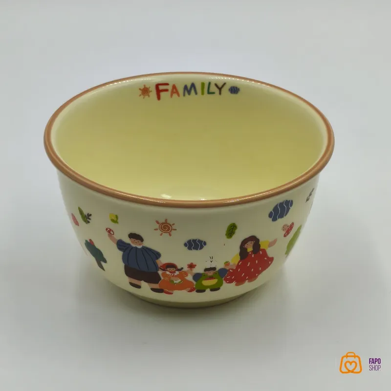 کاسه نودل خوری طرح فمیلی