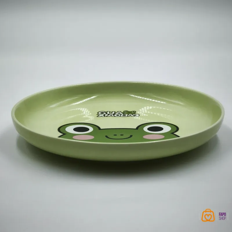 ماگ و بشقاب سرامیکی وارداتی طرح قورباغه