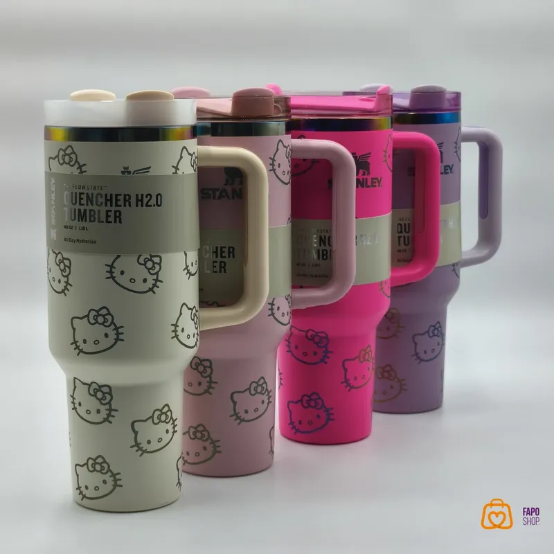 ماگ تامبلر استنلی طرح کیتی