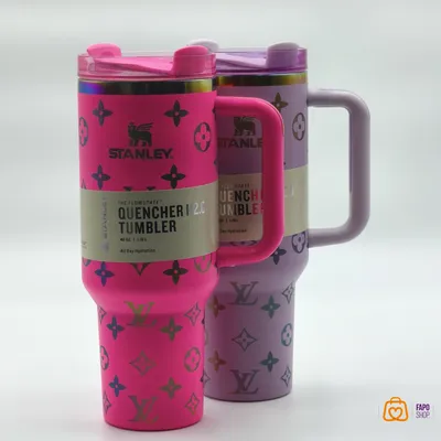 ماگ تامبلر استنلی طرح لویی ویتون